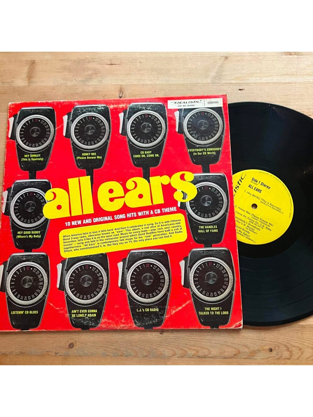 Various - All Eras 10 New Original Songs 33rpm VG+ VR16